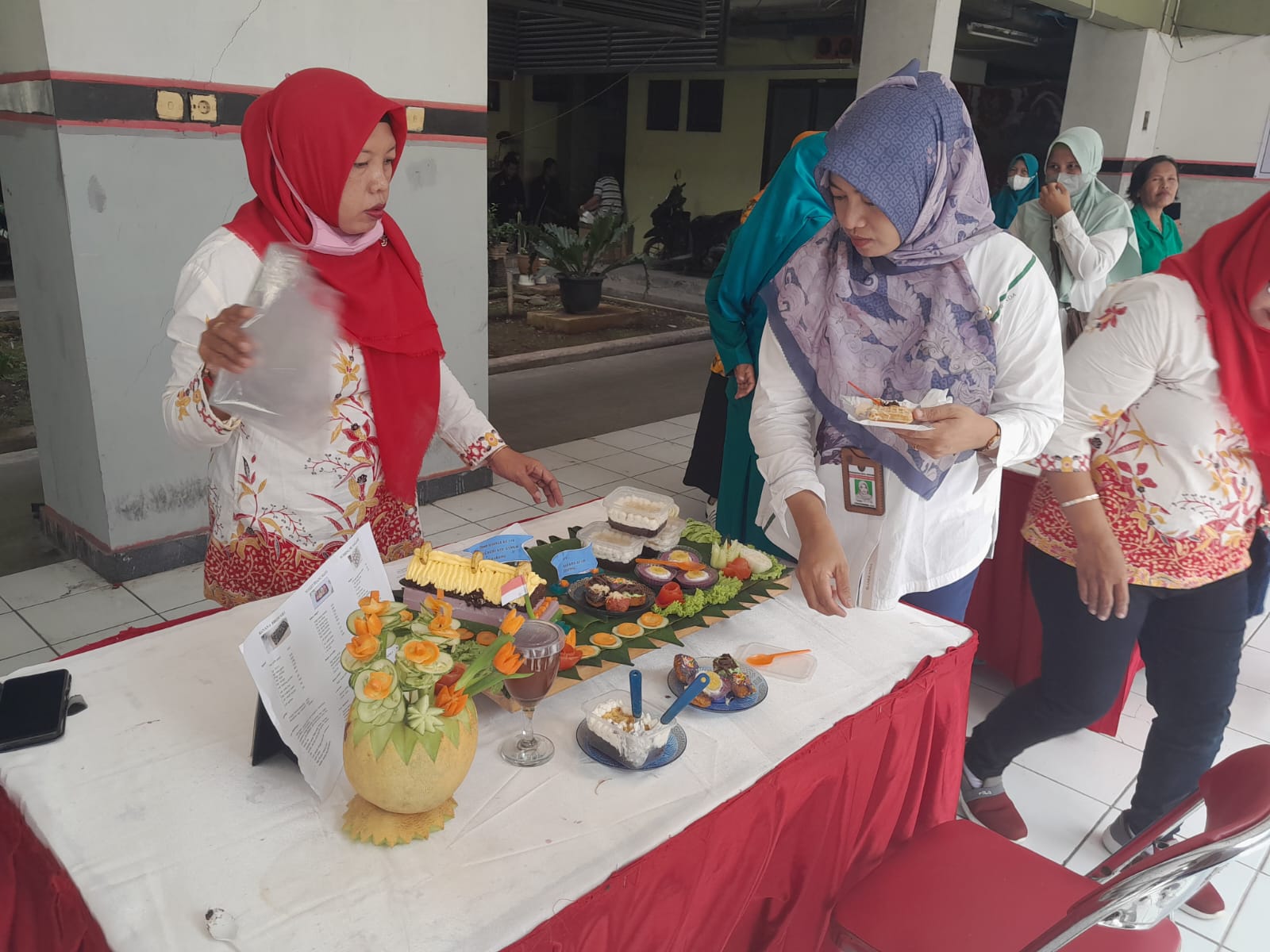 Lomba olahan pisang dalam rangka edukasi konsumsi pangan yang B2SA untuk mencegah stunting