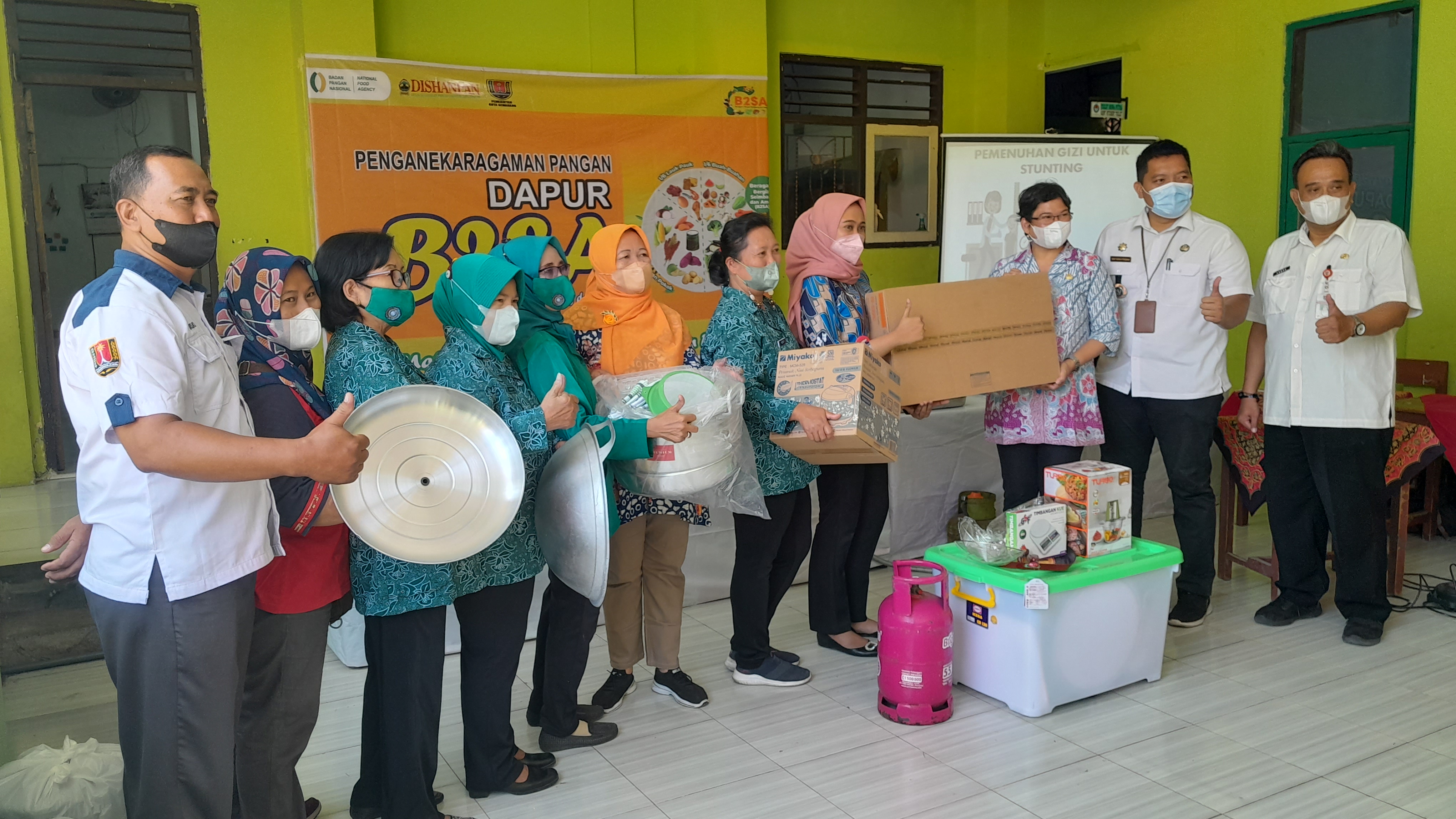 Pembekalan Penyusunan Menu B2SA Bagi Kader PKK  Kelurahan Tanjung Mas melalui Dapur B2SA